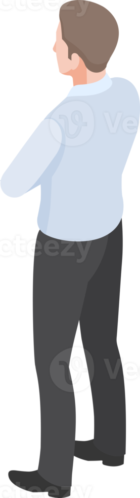 business people flat color png