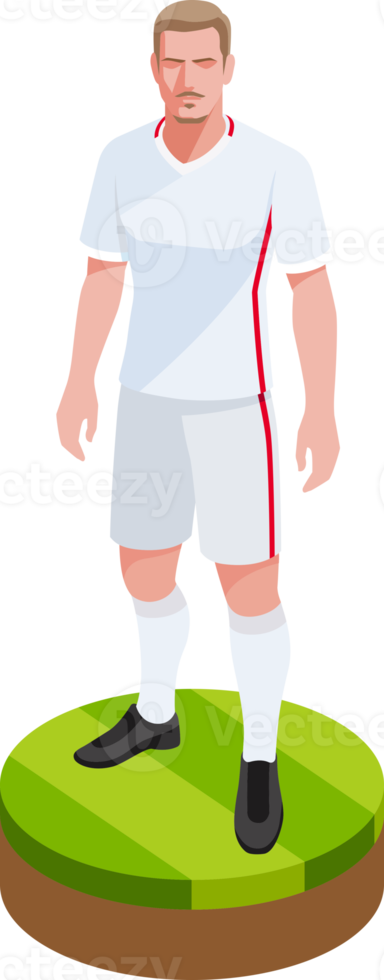 Soccer football player png