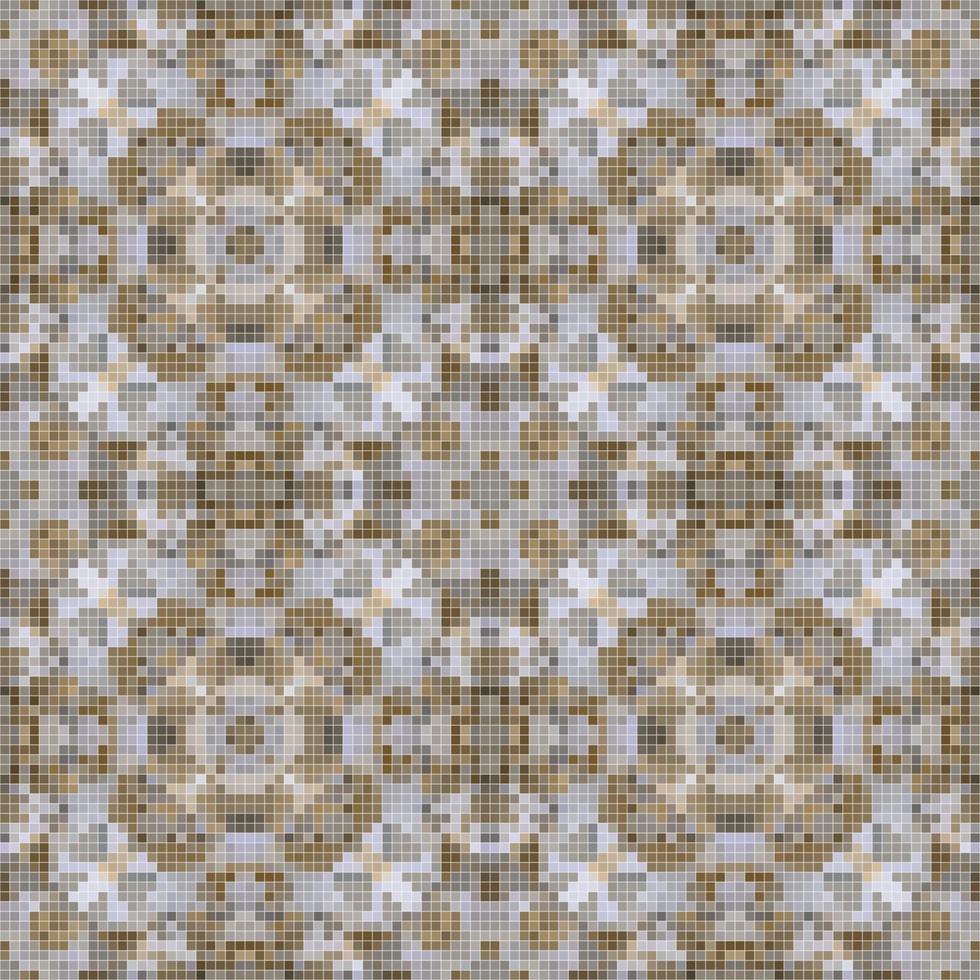 Mediterranean mosaic seamless pattern design, Repeat textile design, Fabric print. vector