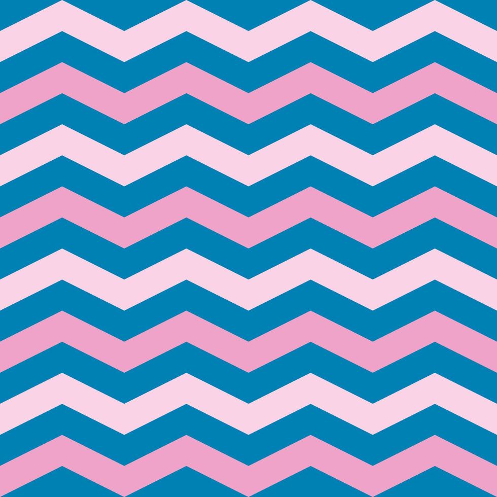 patrón transparente rosa en zigzag. adorno de tela de colores. patrones sin fisuras de chevron. fondo de chevron vector