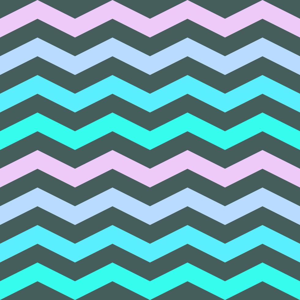 Zigzag pastel seamless pattern. Colorful fabric ornament. Circle Seamless Pattern Vector Illustration Tablecloth, Picnic mat wrap paper, Mat, Fabric, Textile, Scarf Free Vector