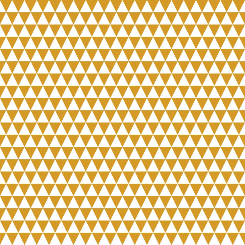 Geometric Triangle pattern on white isolate. Background pattern vector