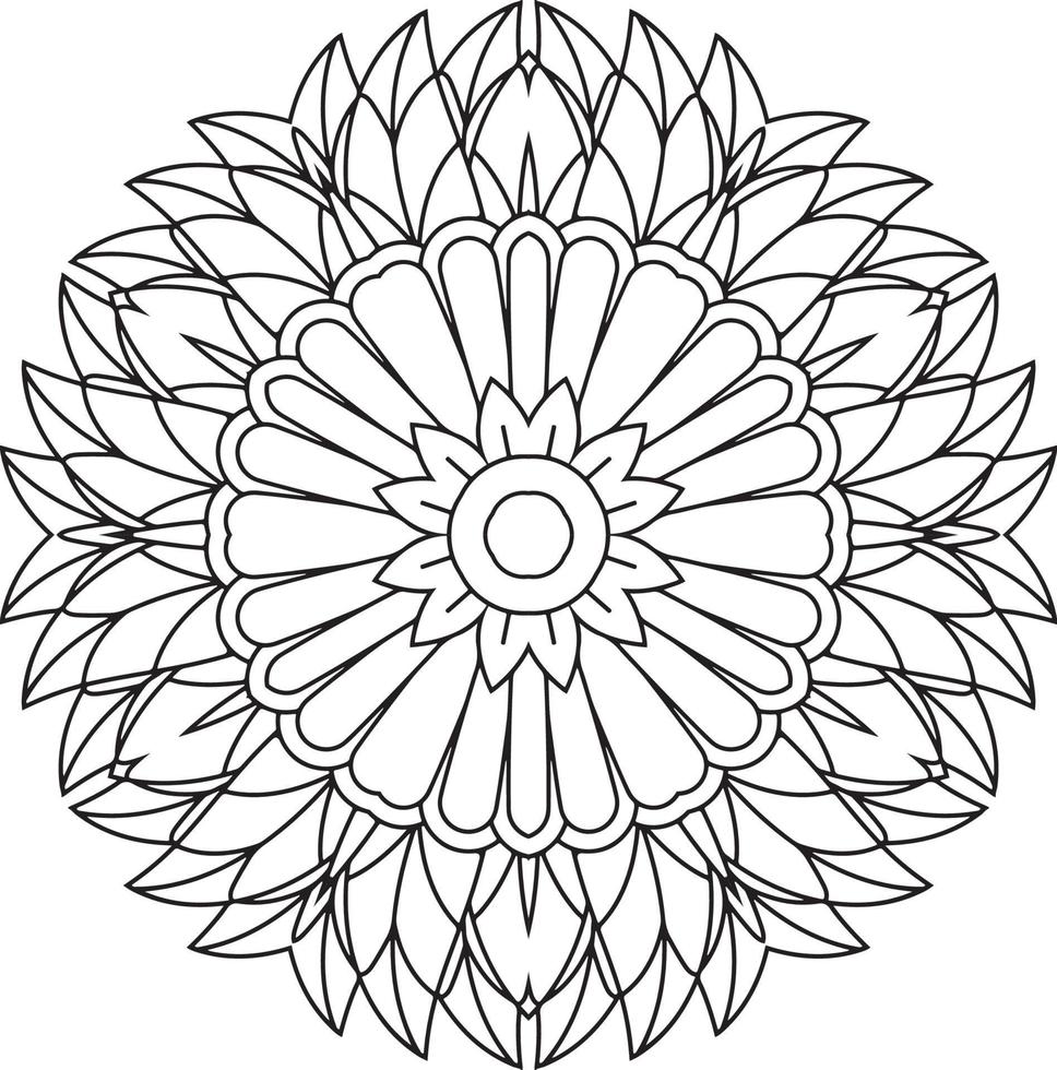 flower coloring pages for adults, printable flower coloring pages. Colors of flowers,flower pictures to colour. vector