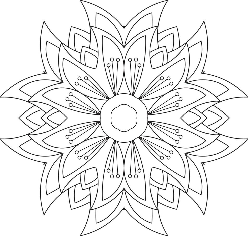flower coloring pages for adults, printable flower coloring pages. Colors of flowers,flower pictures to colour. vector