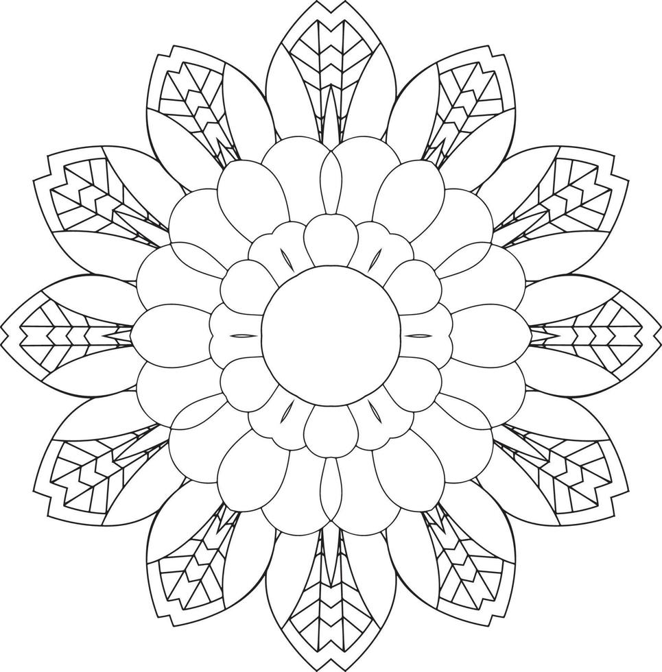 flower coloring pages for adults, printable flower coloring pages. Colors of flowers,flower pictures to colour. vector