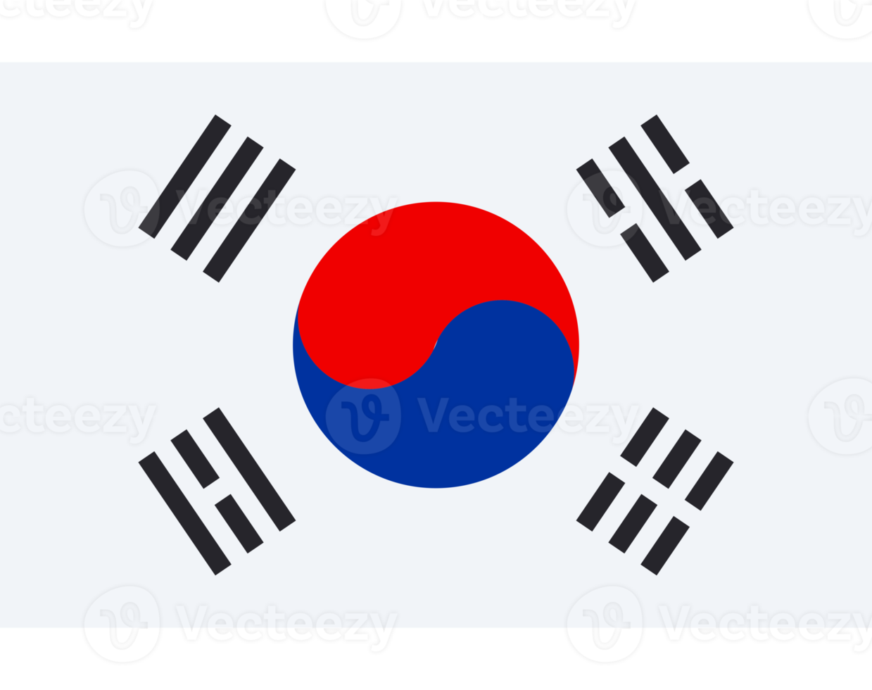 söder korea flagga ikoner png