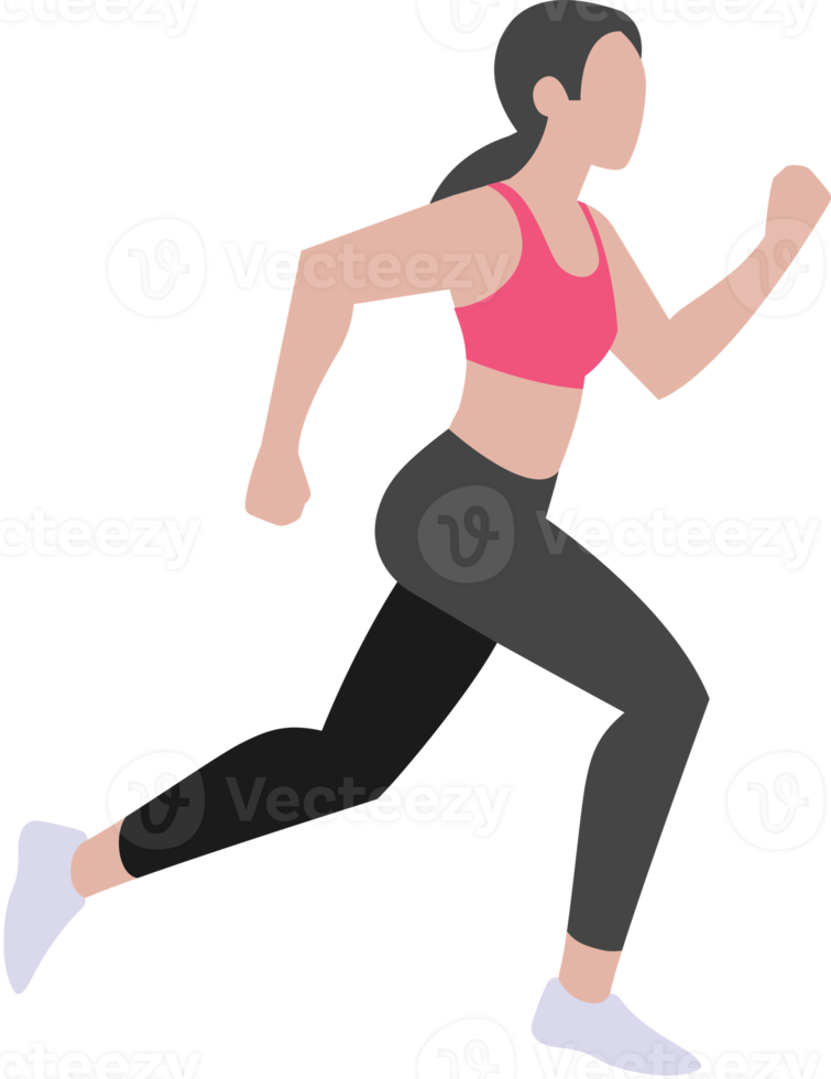 mujer entrenamiento fitness y ejercicios png