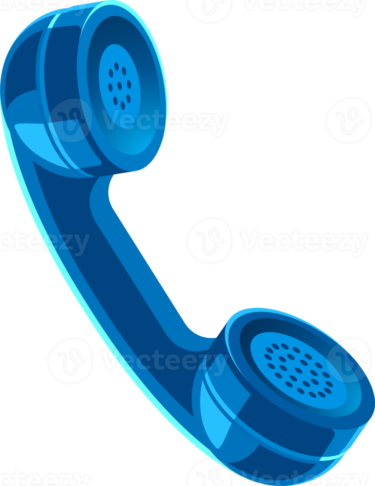 telefono blu colore png