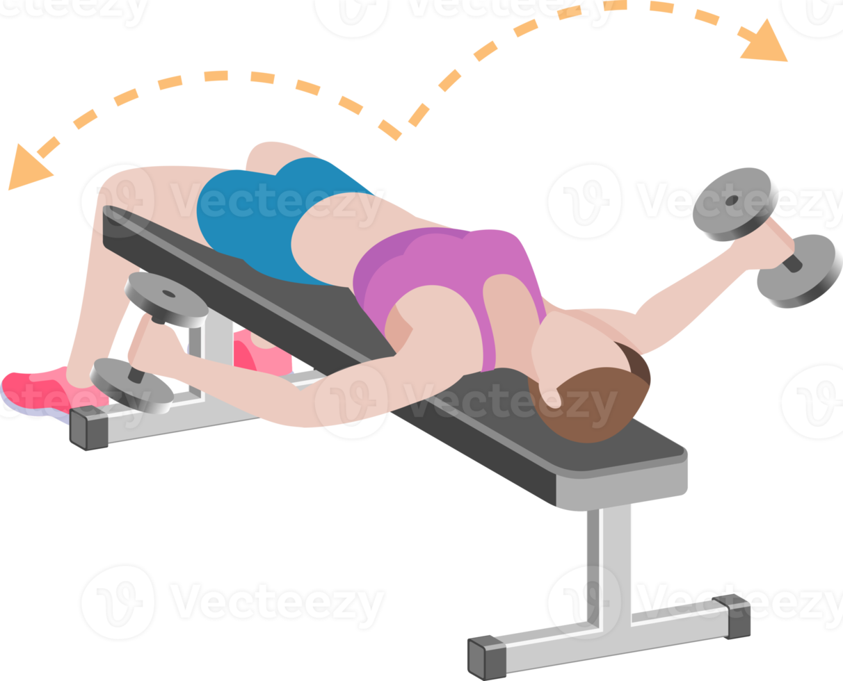 Woman workout fitness png