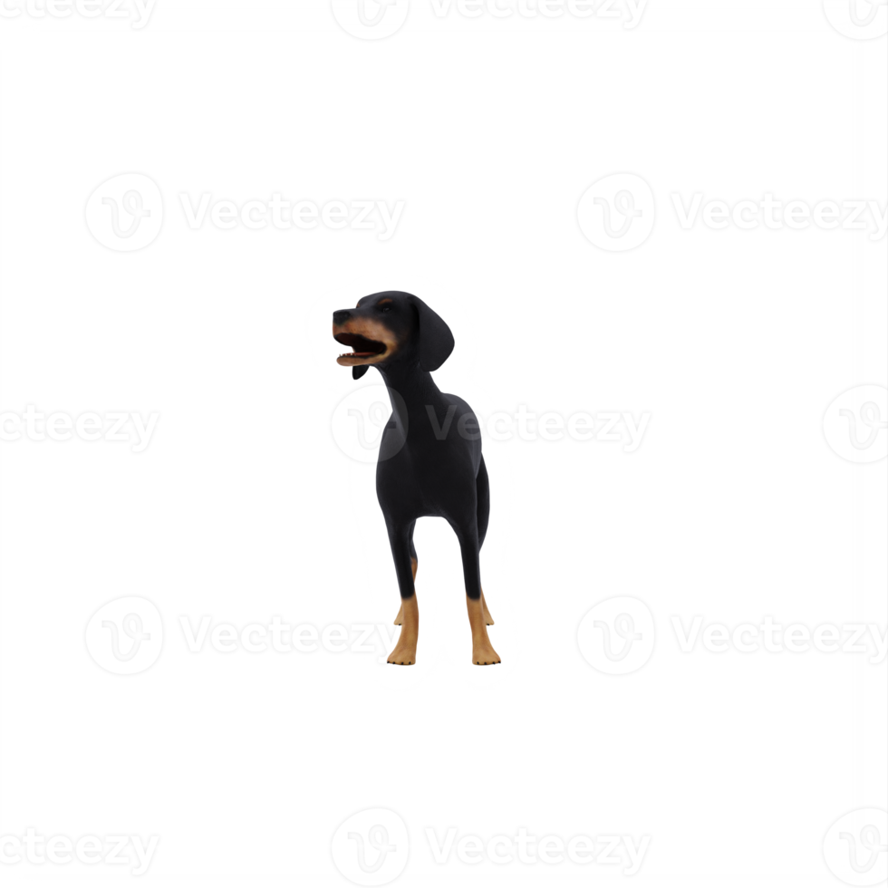 Perro de corteza helénica 3d png