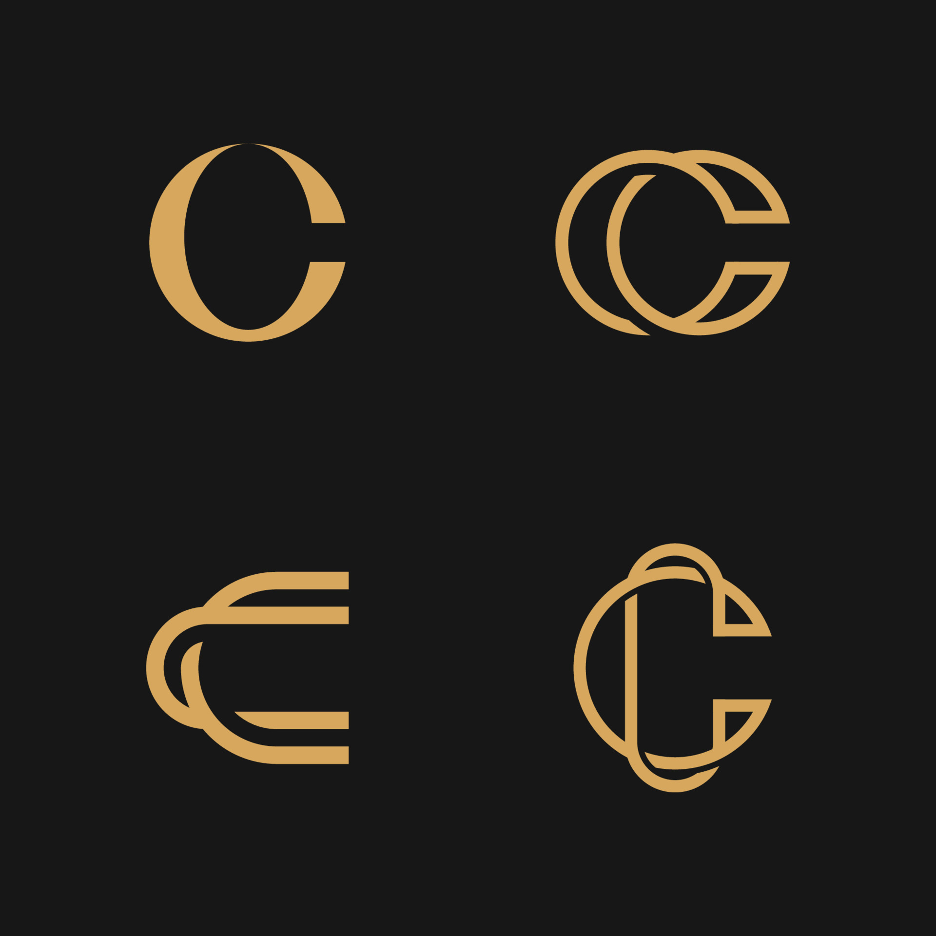 Creative C Logo icon initials based Letters in vector. 18929219 Vector Art at Vecteezy