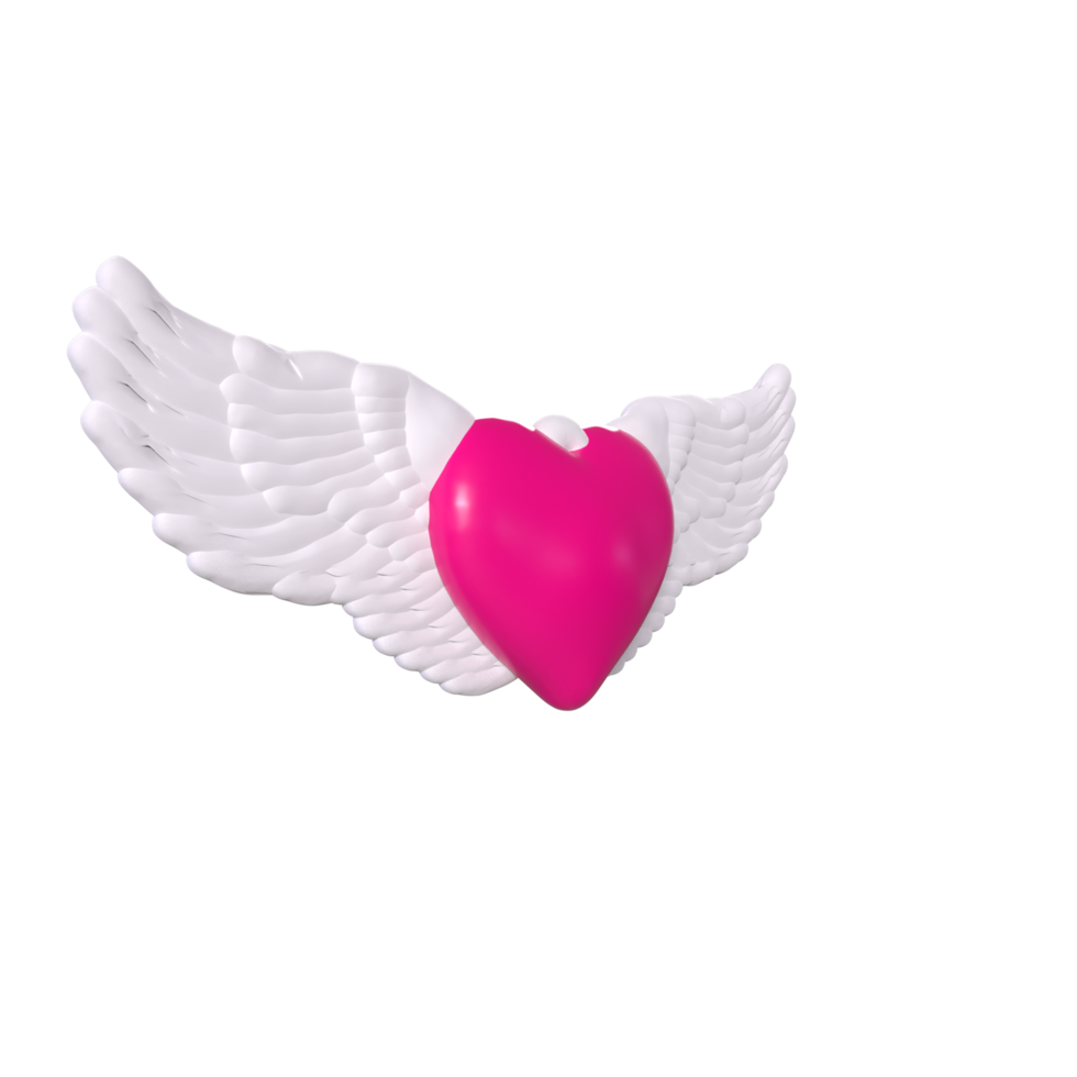 Free heart with wings isolated on background 18929468 PNG with Transparent Background Free heart with wings isolated on background 18929468 PNG with Transparent Background