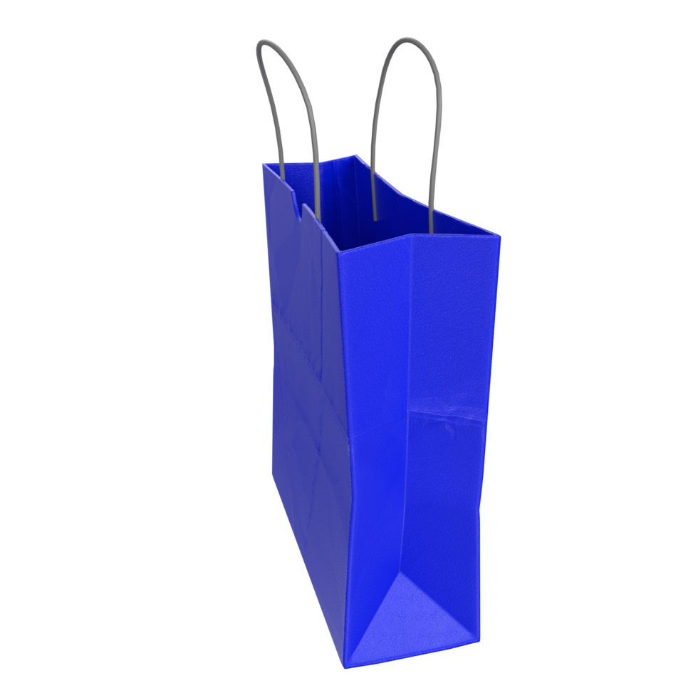 3D Rendering Of Paper Bag 18929525 PNG
