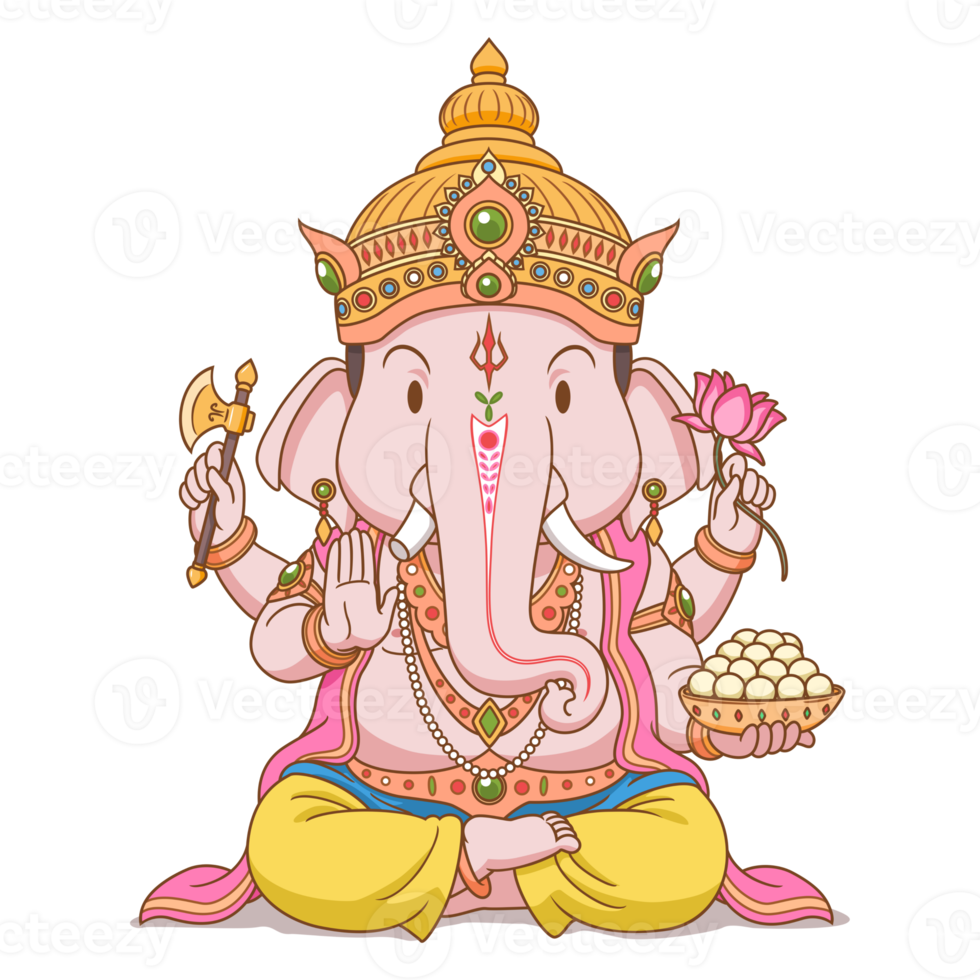 Free Lord ganesha illustration 18930046 PNG with Transparent Background