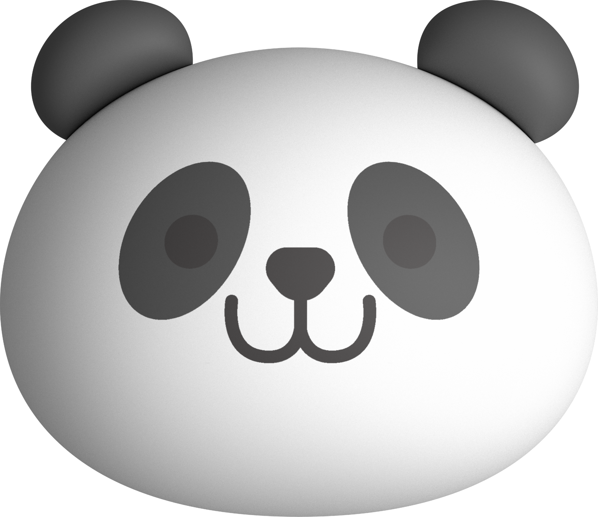 Panda fofo urso fofura, desenhos animados de panda, rosto, animais png