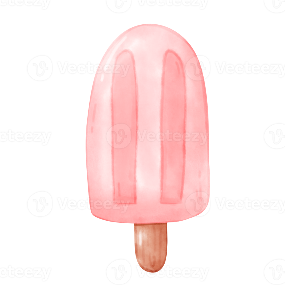 Strawberry Sweets Dessert Watercolor illustration png