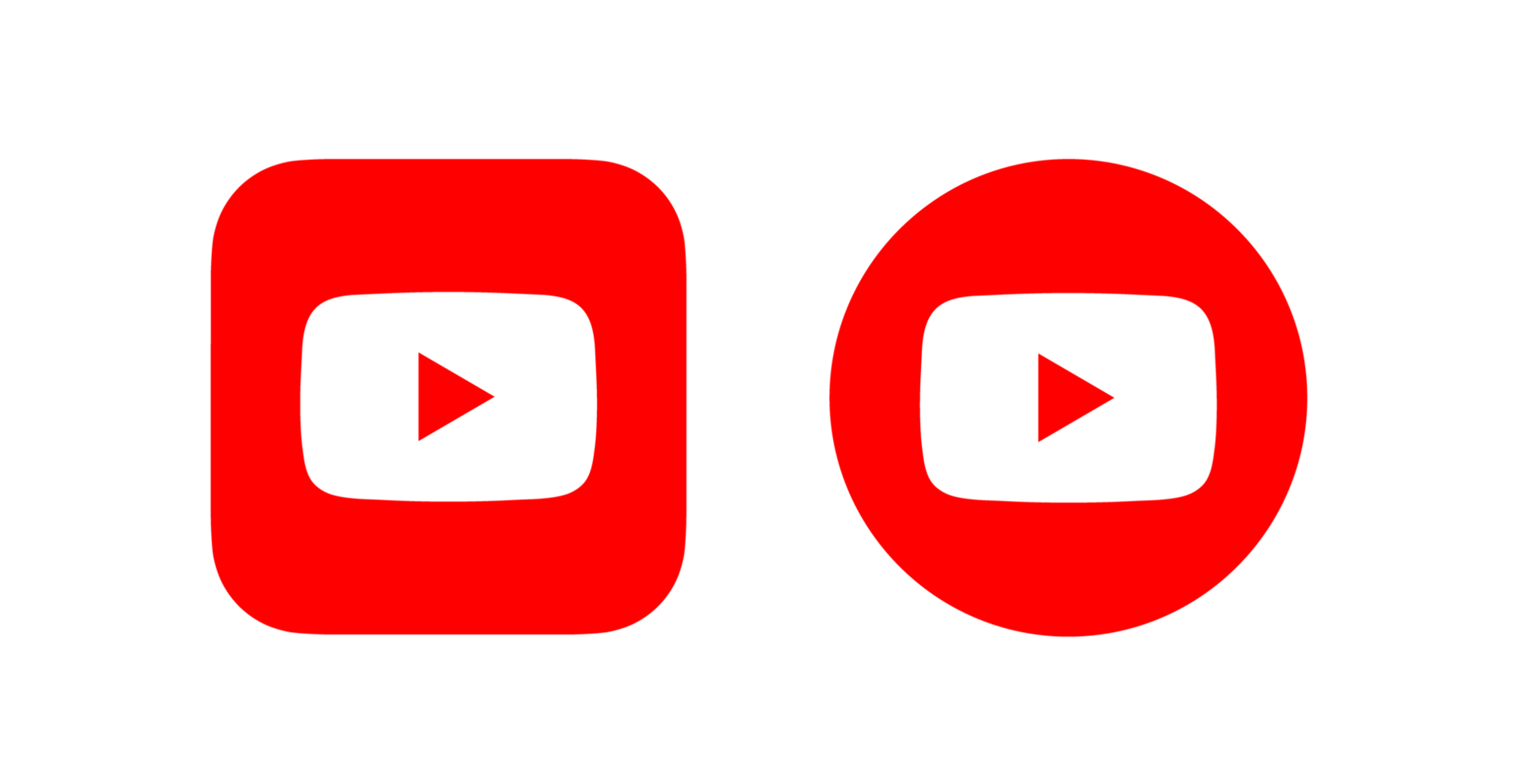 logotipo do youtube png, ícone do youtube transparente png