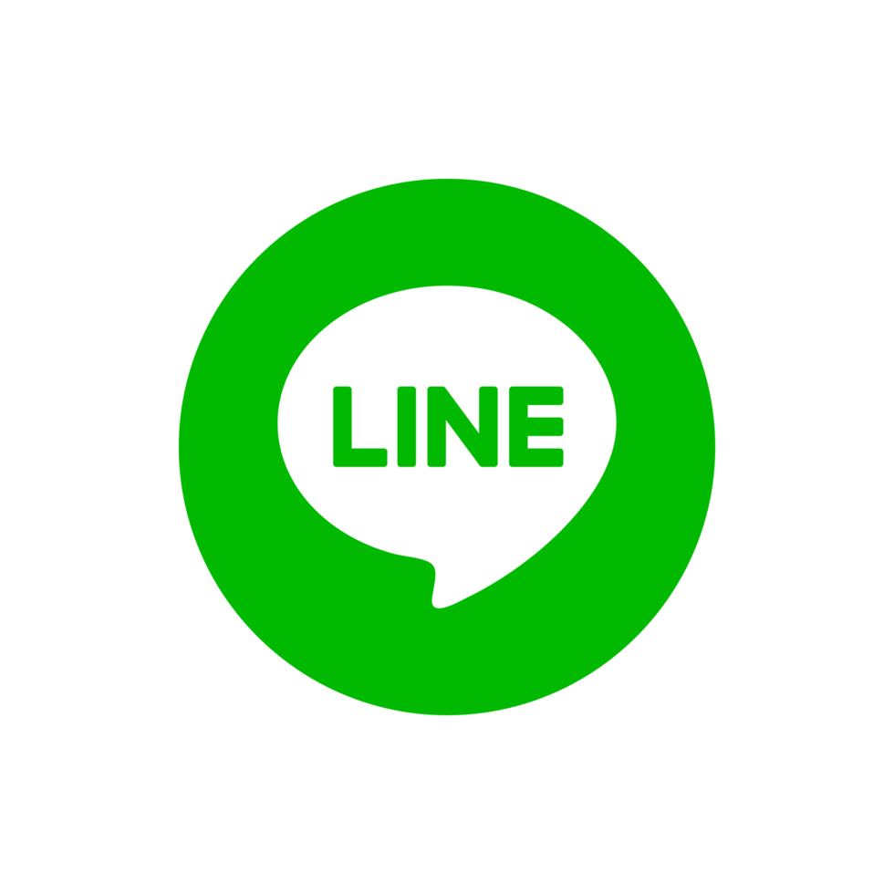 lijn logo png, lijn icoon transparant PNG