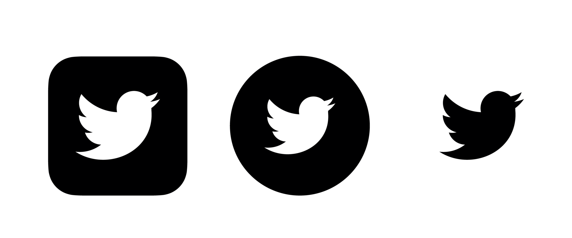 Twitter logo png, Twitter icon transparent free png