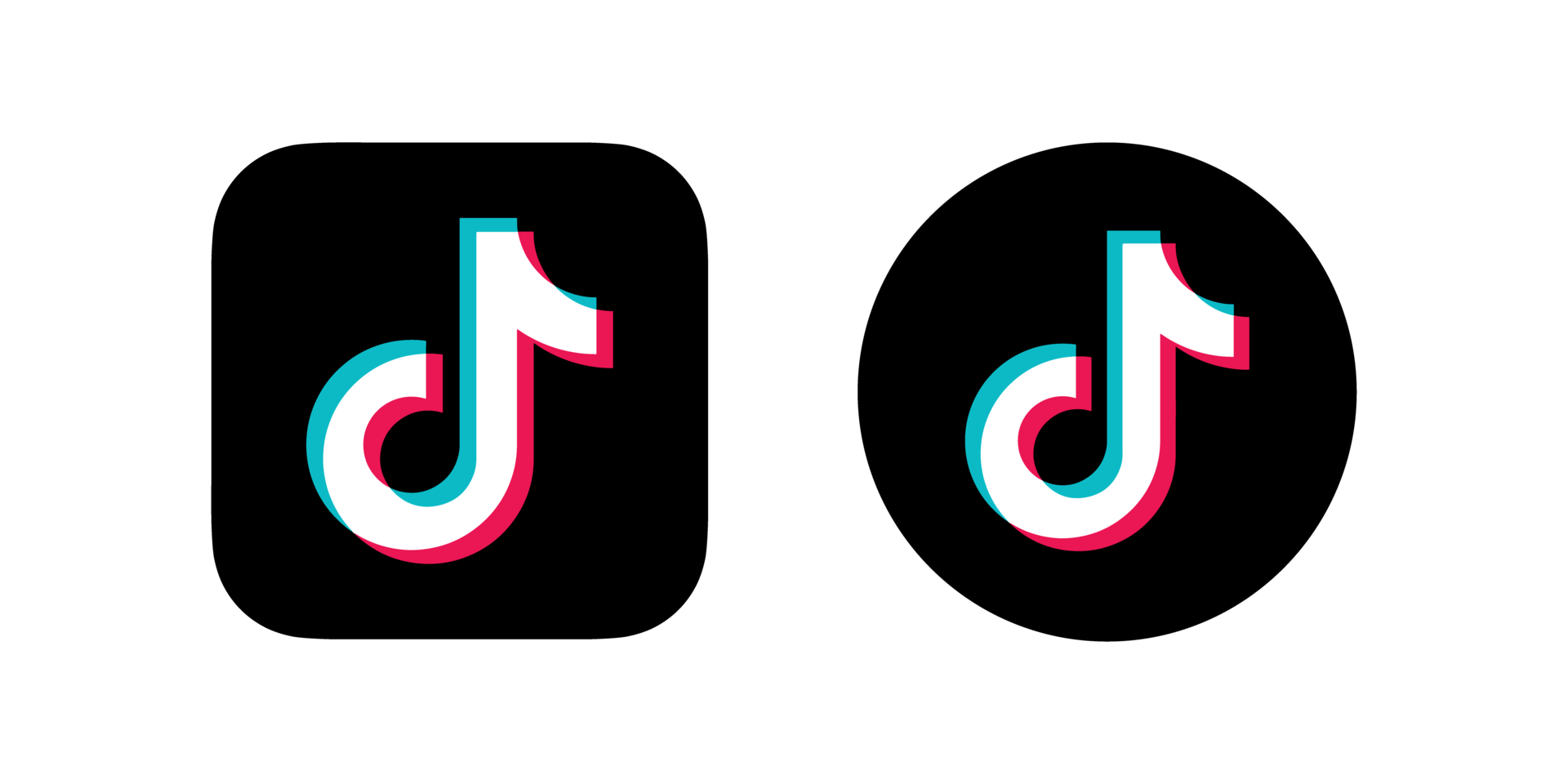 tiktok logo png, tikok symbol transparent png, tikok app logo png