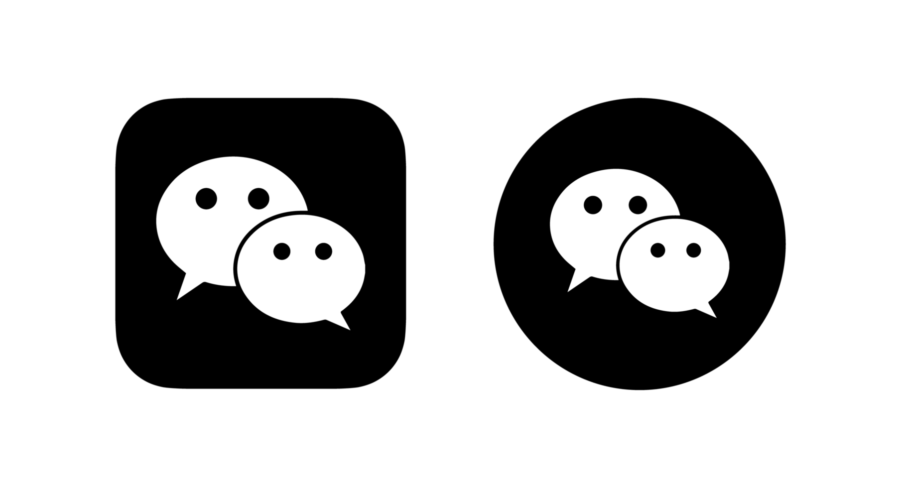 wechat logo png, wechat icona trasparente png