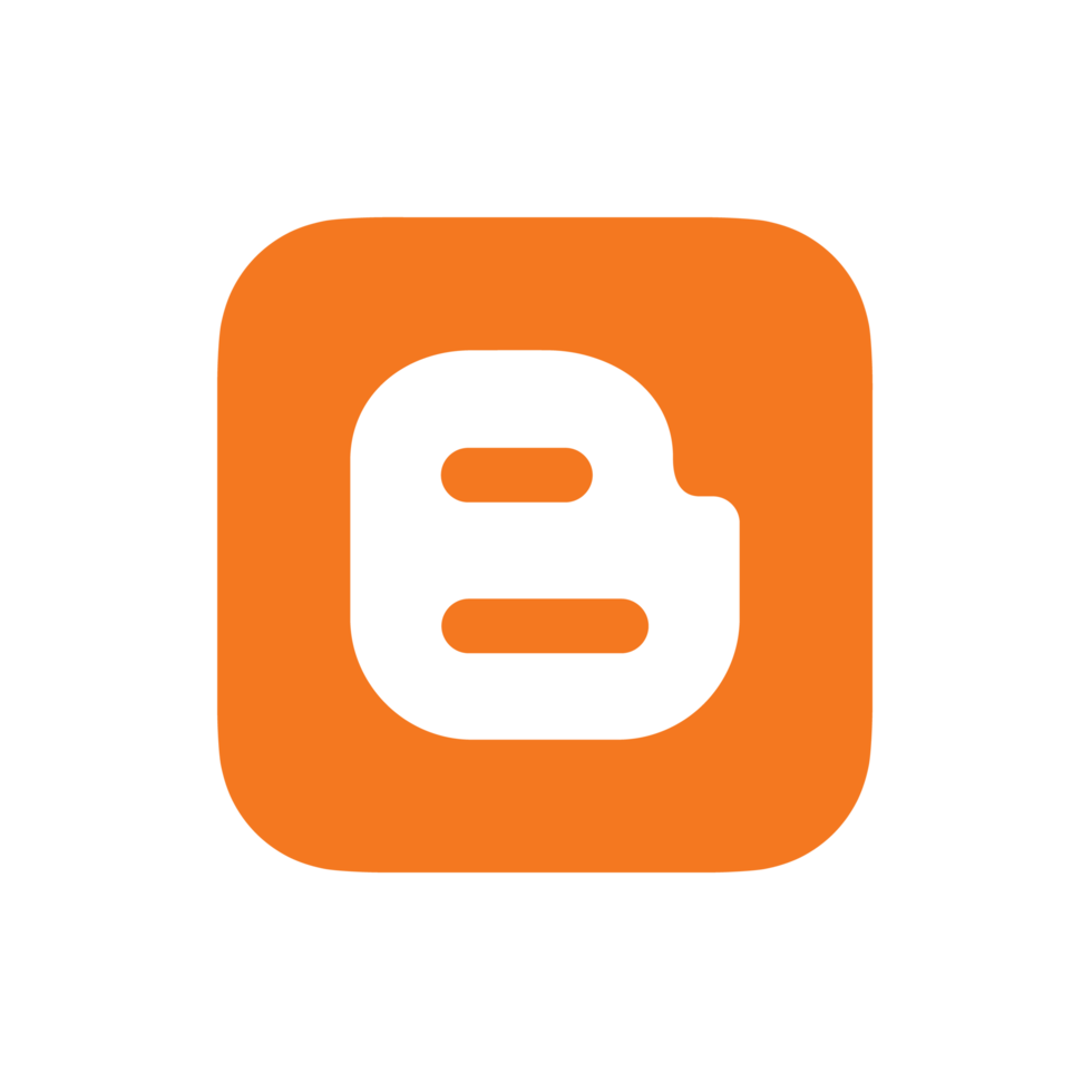 blogger logo png, blogger icono transparente png