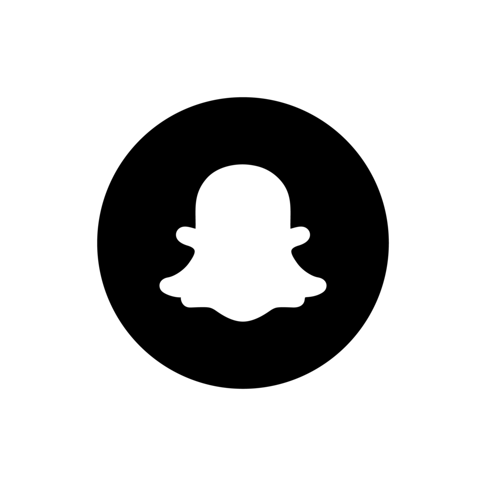 Snapchat logo png, Snapchat icona trasparente png