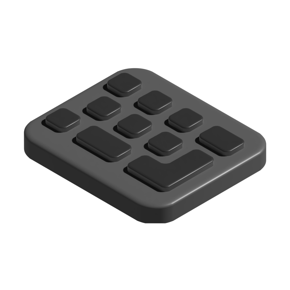 3d icon of keyboard png