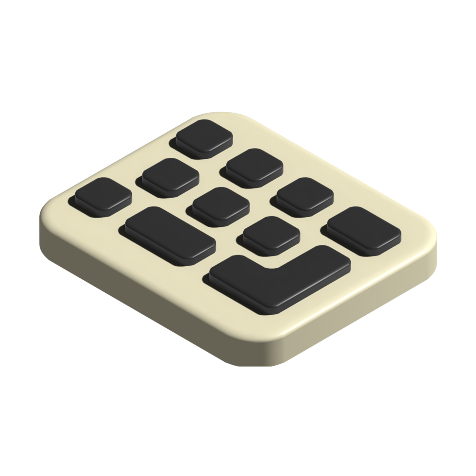 3d icon of keyboard png