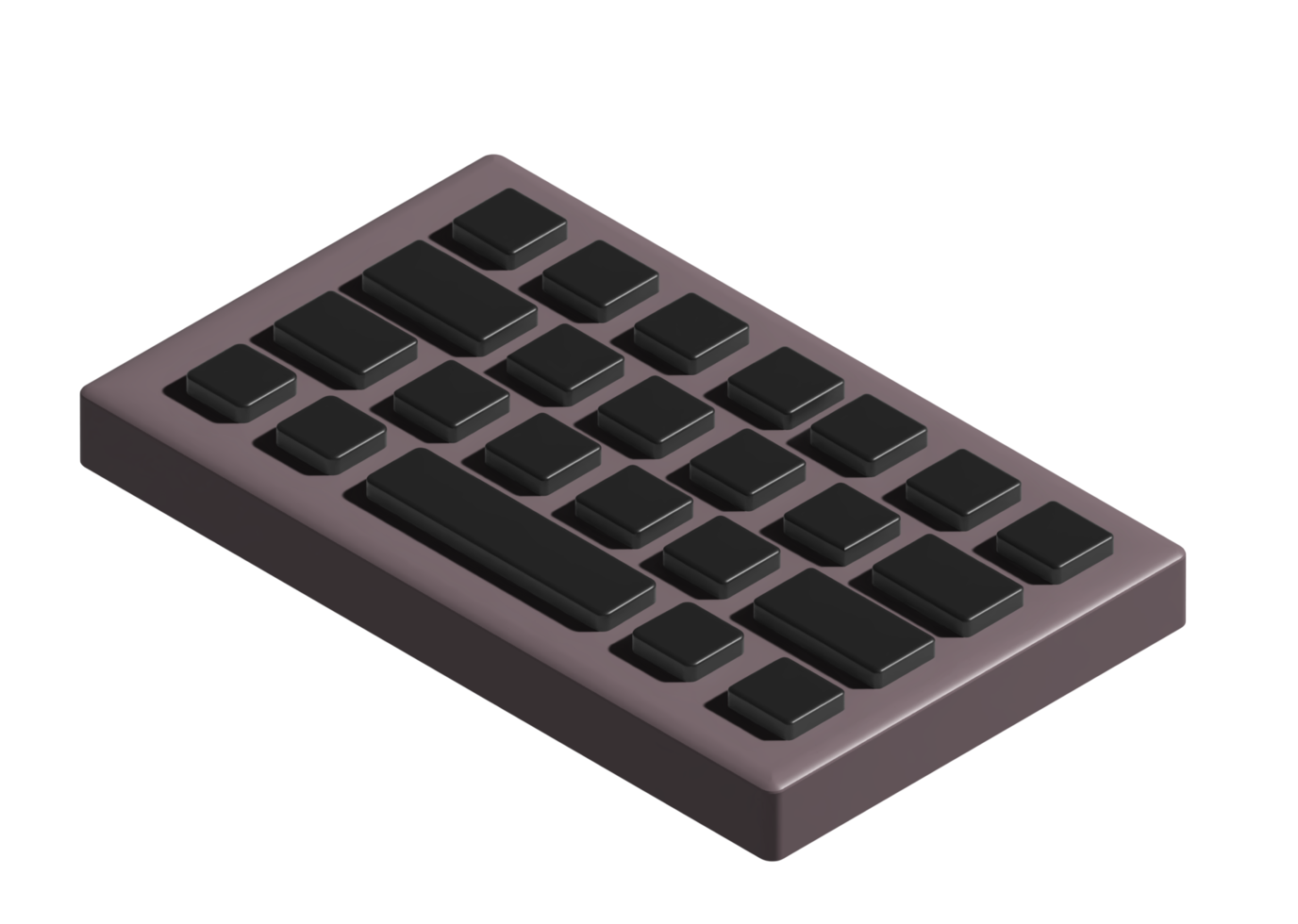 3d icon of keyboard png