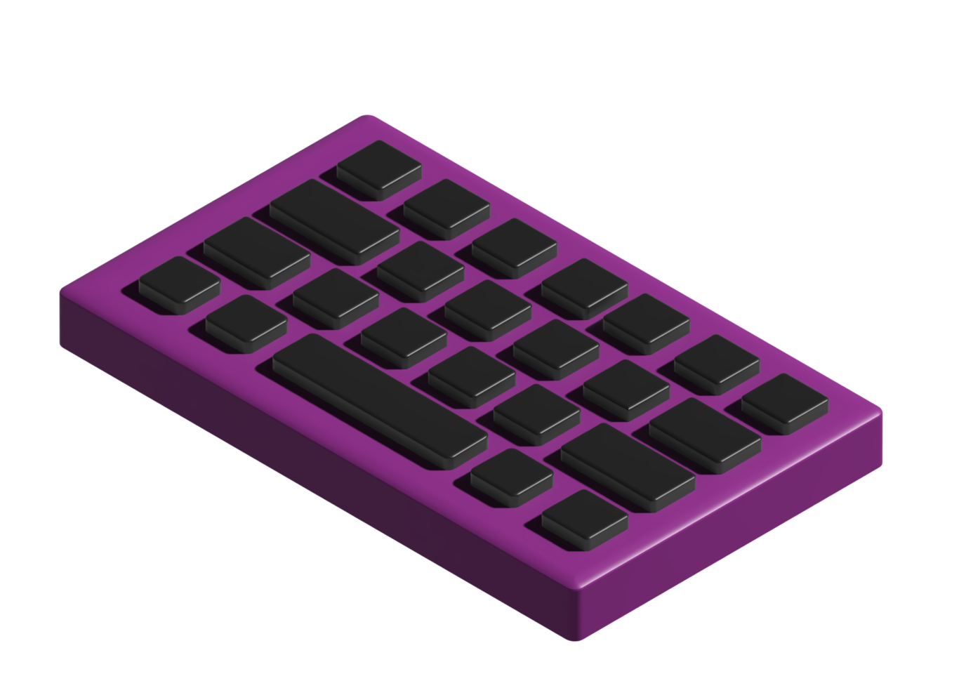 ícone 3d do teclado png