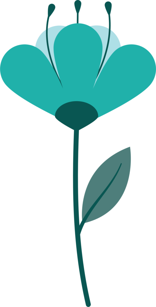 colorato fiore elemento png