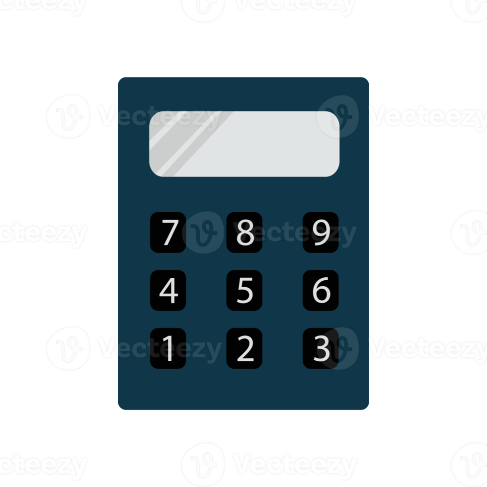 Calculator icon. Icon of calculator sign and symbol. png