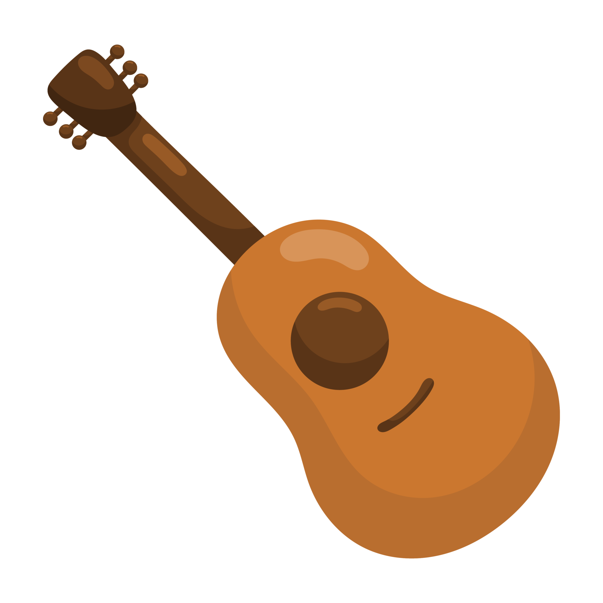 Free Cartoon-Gitarren-Symbol. 18931113 PNG with Transparent Background