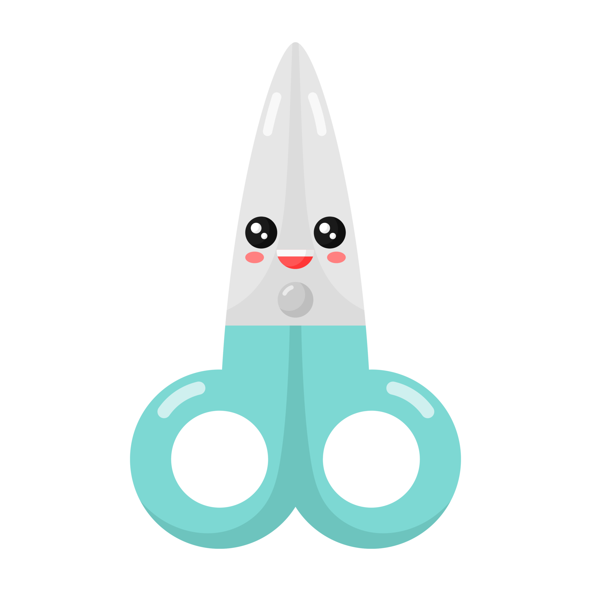 Free Cartoon Scissors icon. 18931120 PNG with Transparent Background