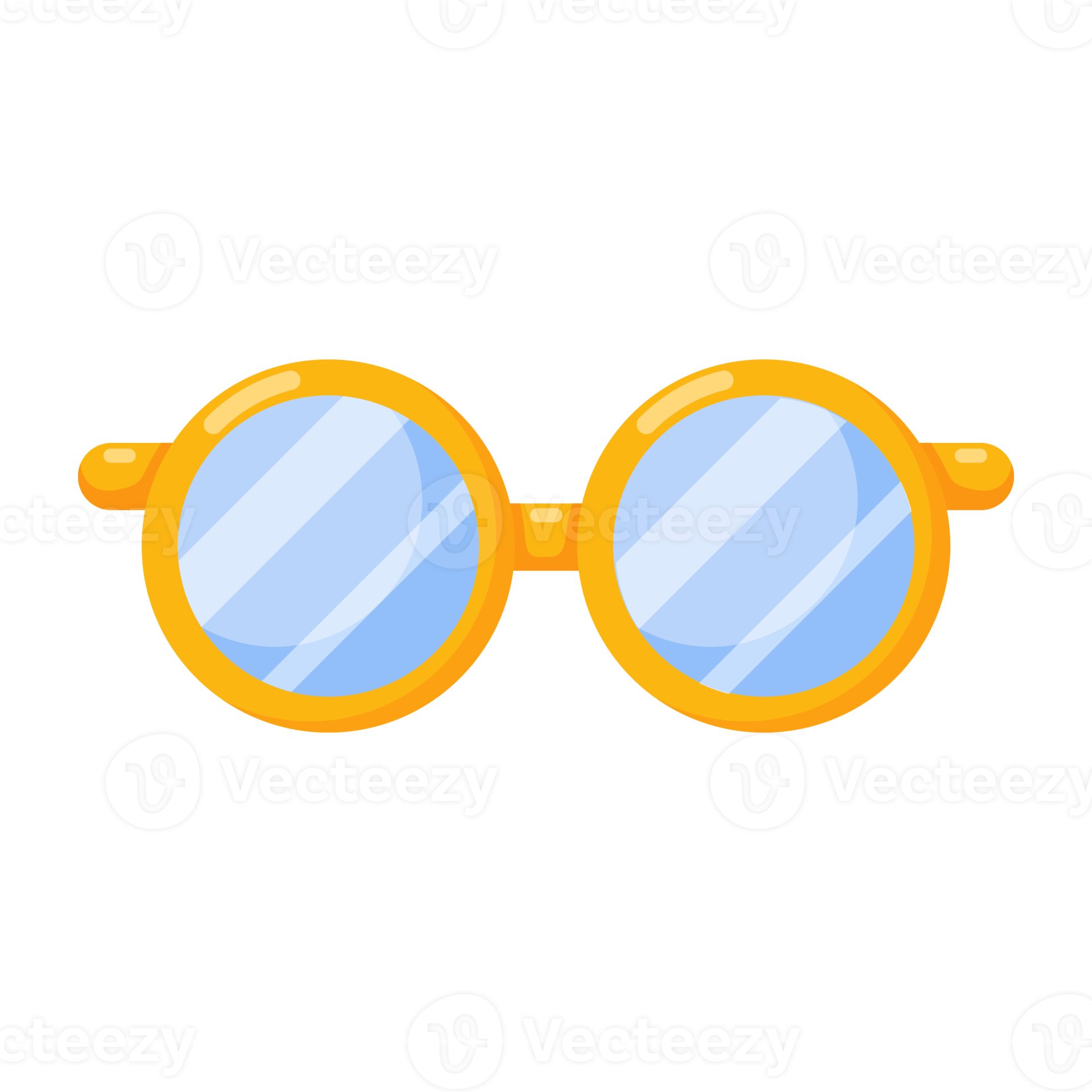 Yellow Sunglasses icon. 18931161 PNG