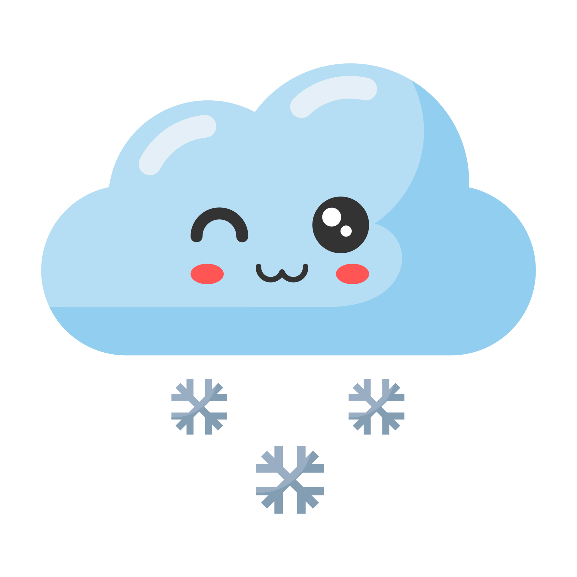 Cartoon Snow icon. 18931169 PNG