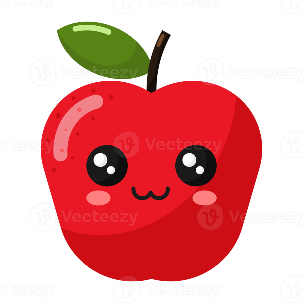 Cartoon-Apfel-Symbol. png