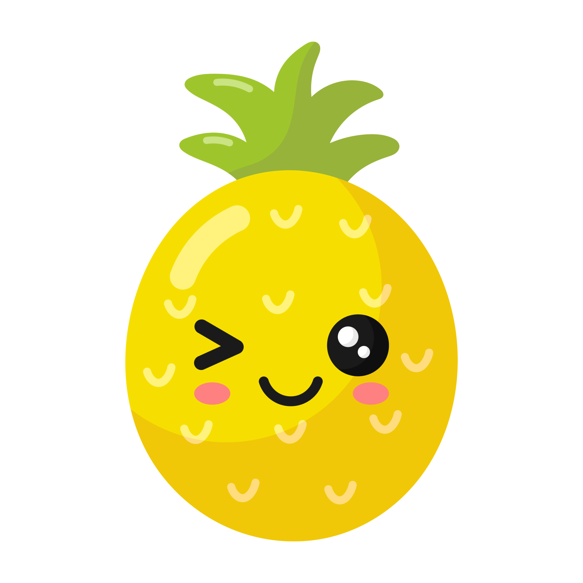 icono de piña de dibujos animados. 18931325 PNG