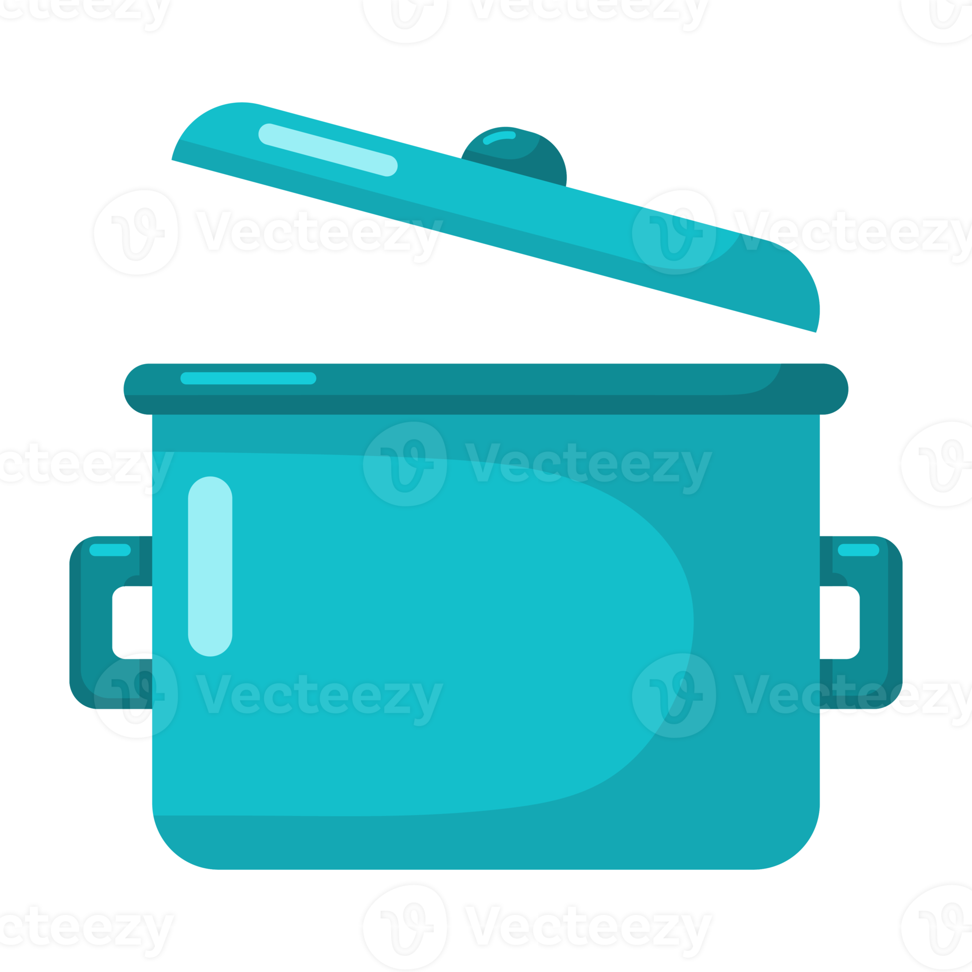 Blue Pot icon. 18931428 PNG