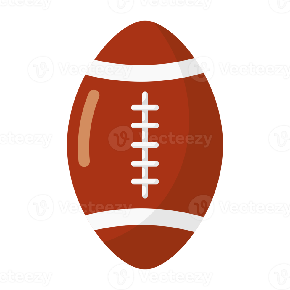 Rugby Ball icon. 18931439 PNG