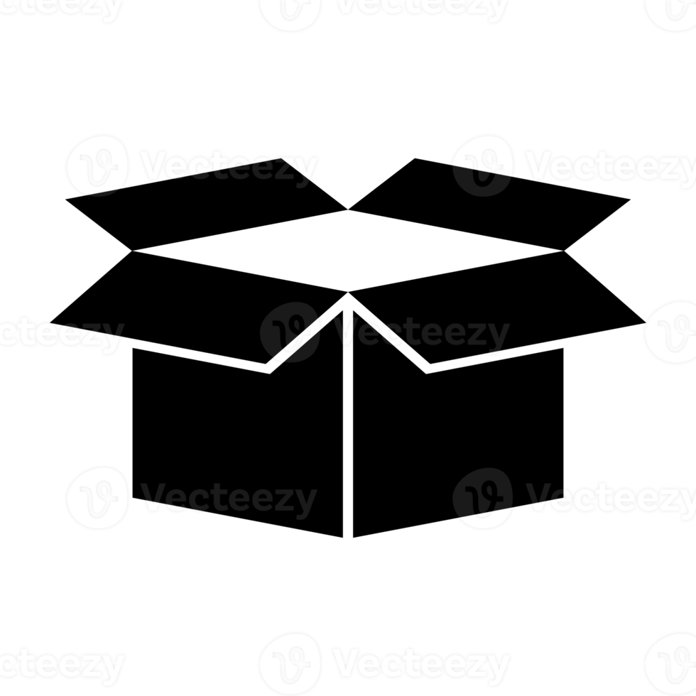 open box icon. 18931450 PNG
