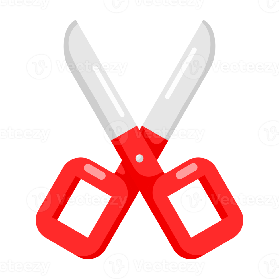 Cartoon Scissors icon. png