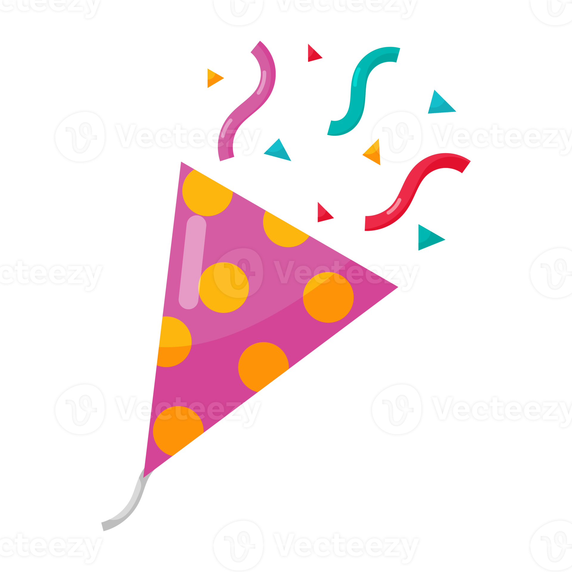 Party Popper icon. 18931519 PNG