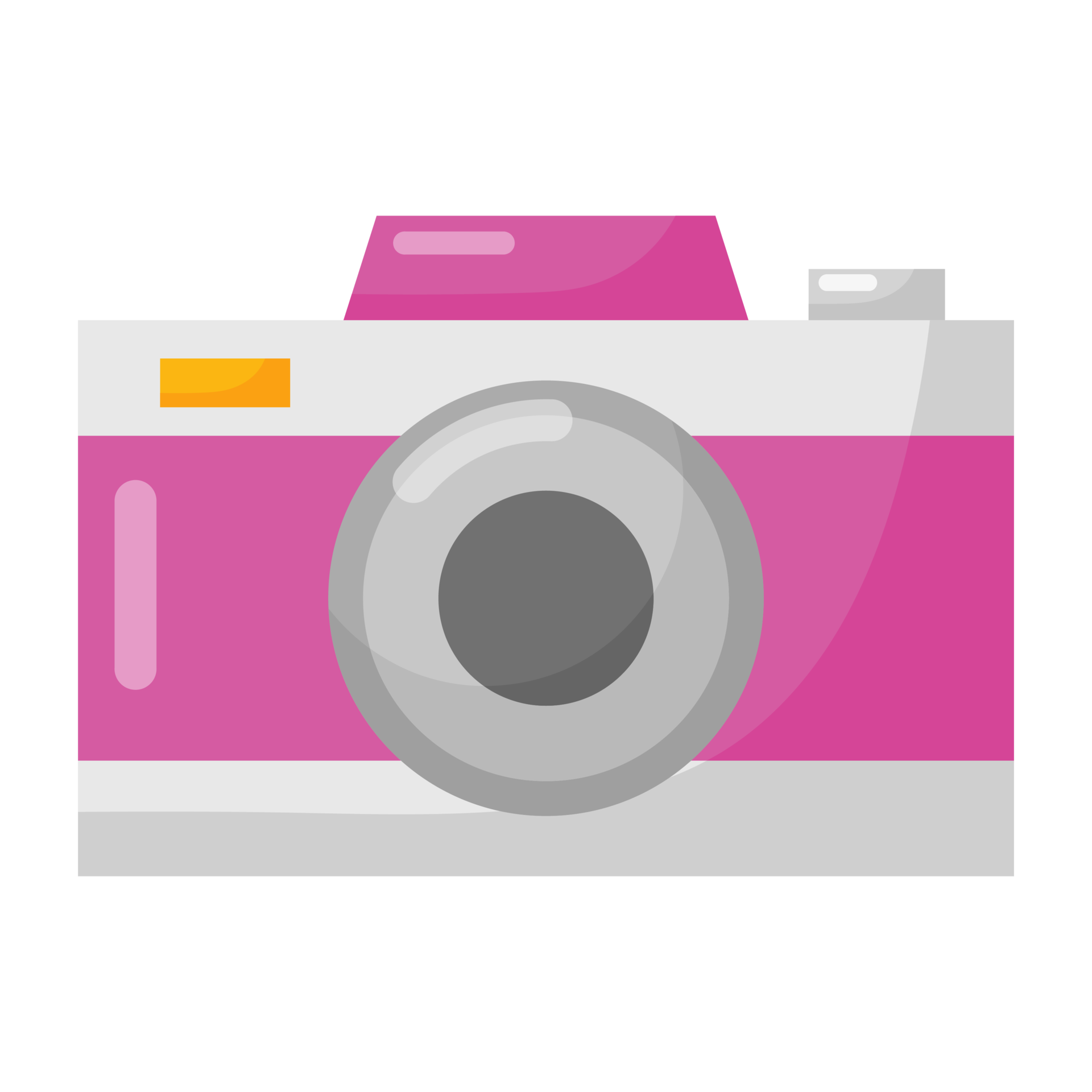 Free Pink Camera icon. 18931531 PNG with Transparent Background