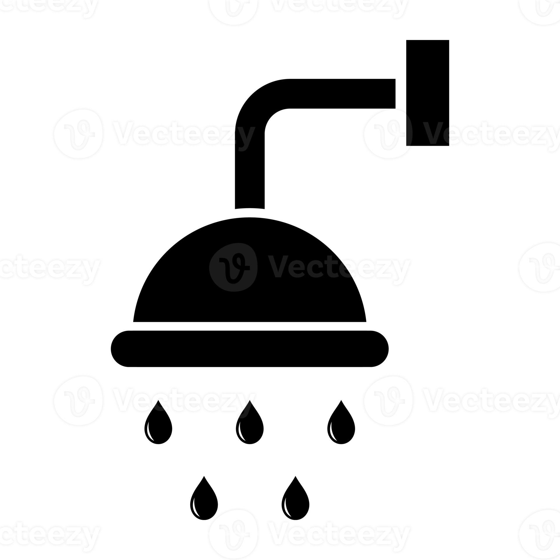 black-shower-icon-18931548-png