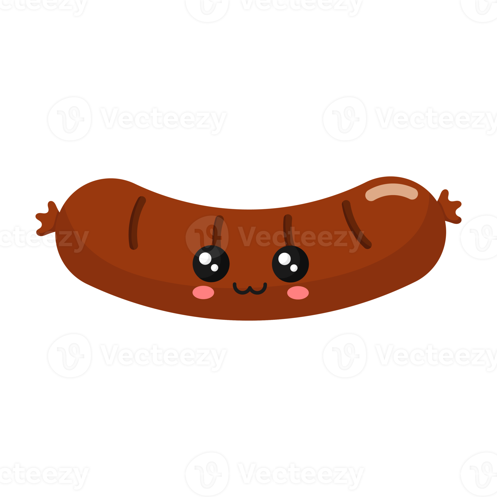 Free CartoonWurstSymbol. 18931595 PNG with Transparent Background