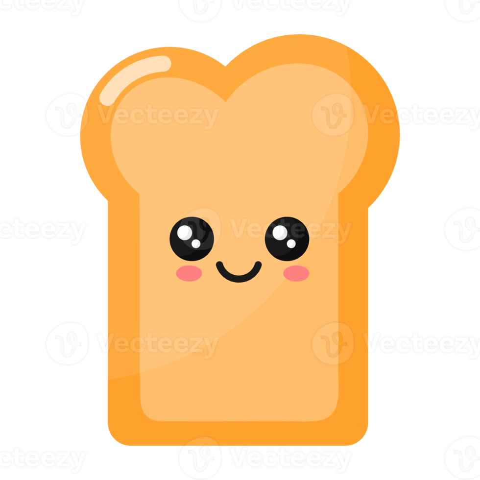 Cartoon Bread icon. png