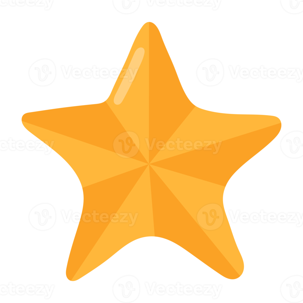 Gold star icon 18931638 PNG