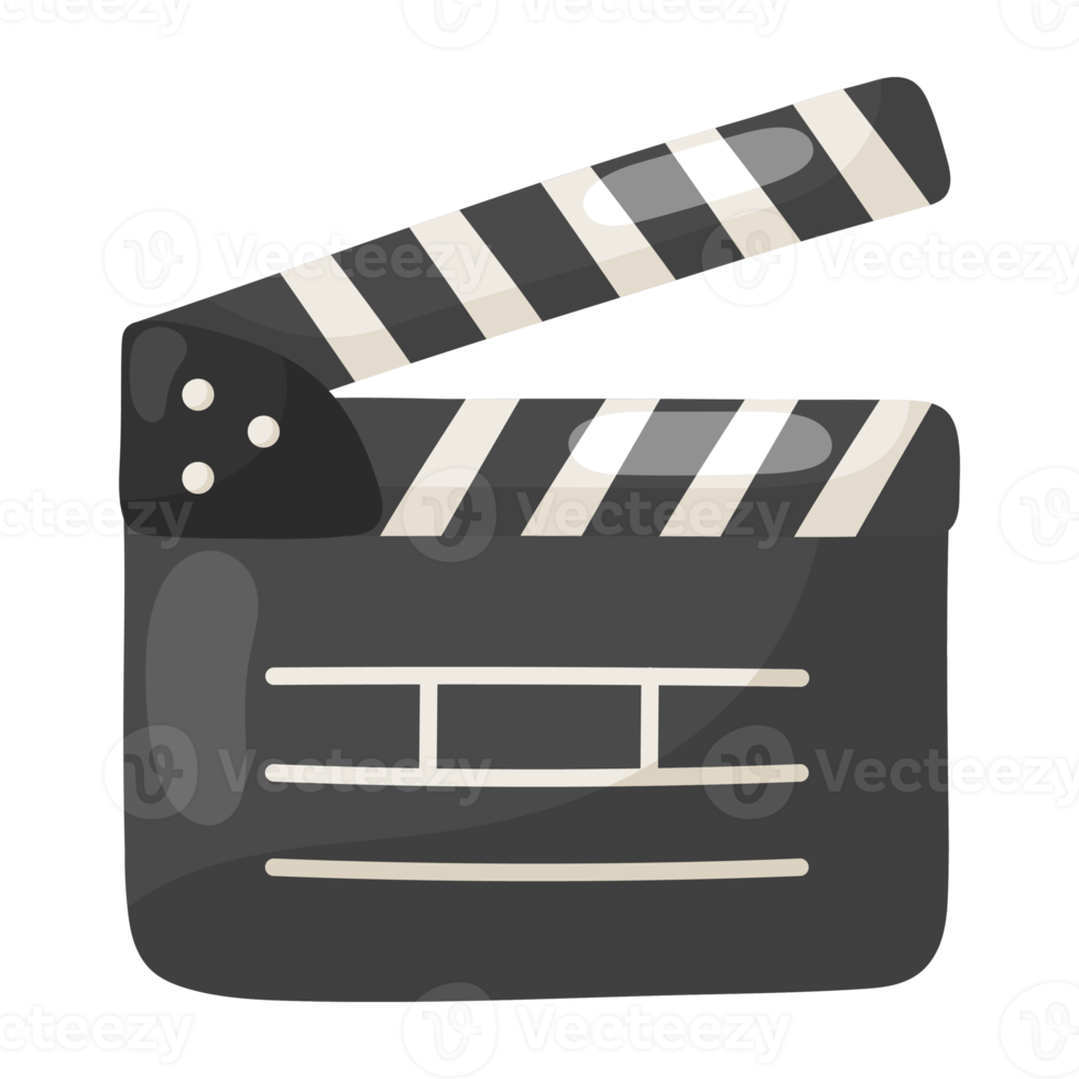 Cartoon Clapperboard icon. png